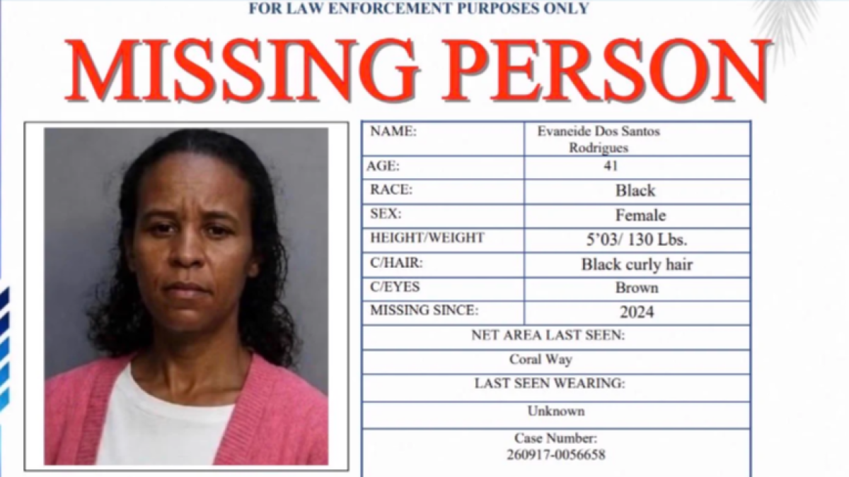 Police ask for help in search for Miami woman missing since 2024 – NBC 6 South Florida