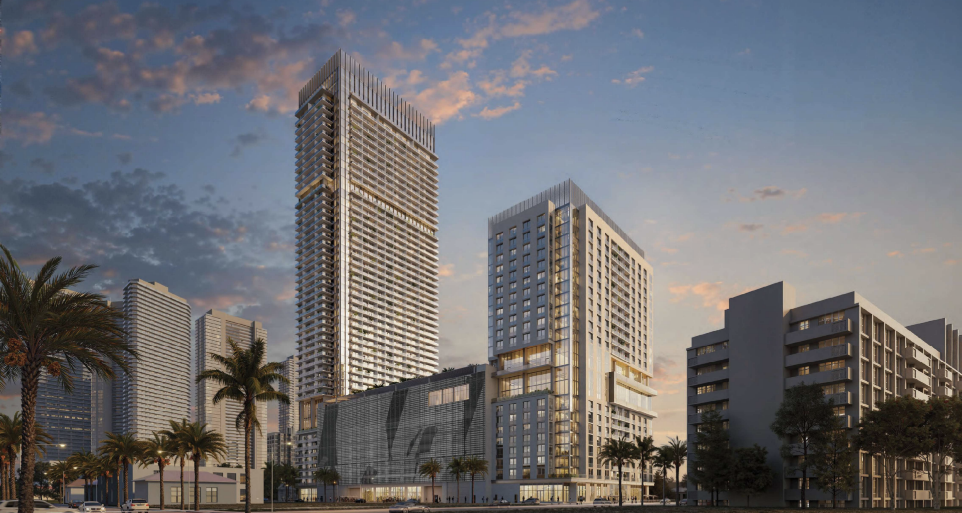 1,030-Units Planned Across Two Towers At 3180 Biscayne Boulevard In Miami