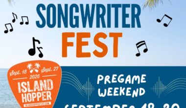 Cape Coral Restaurants and Coffee Shops Invited to Join Songwriter Fest Pregame Weekend