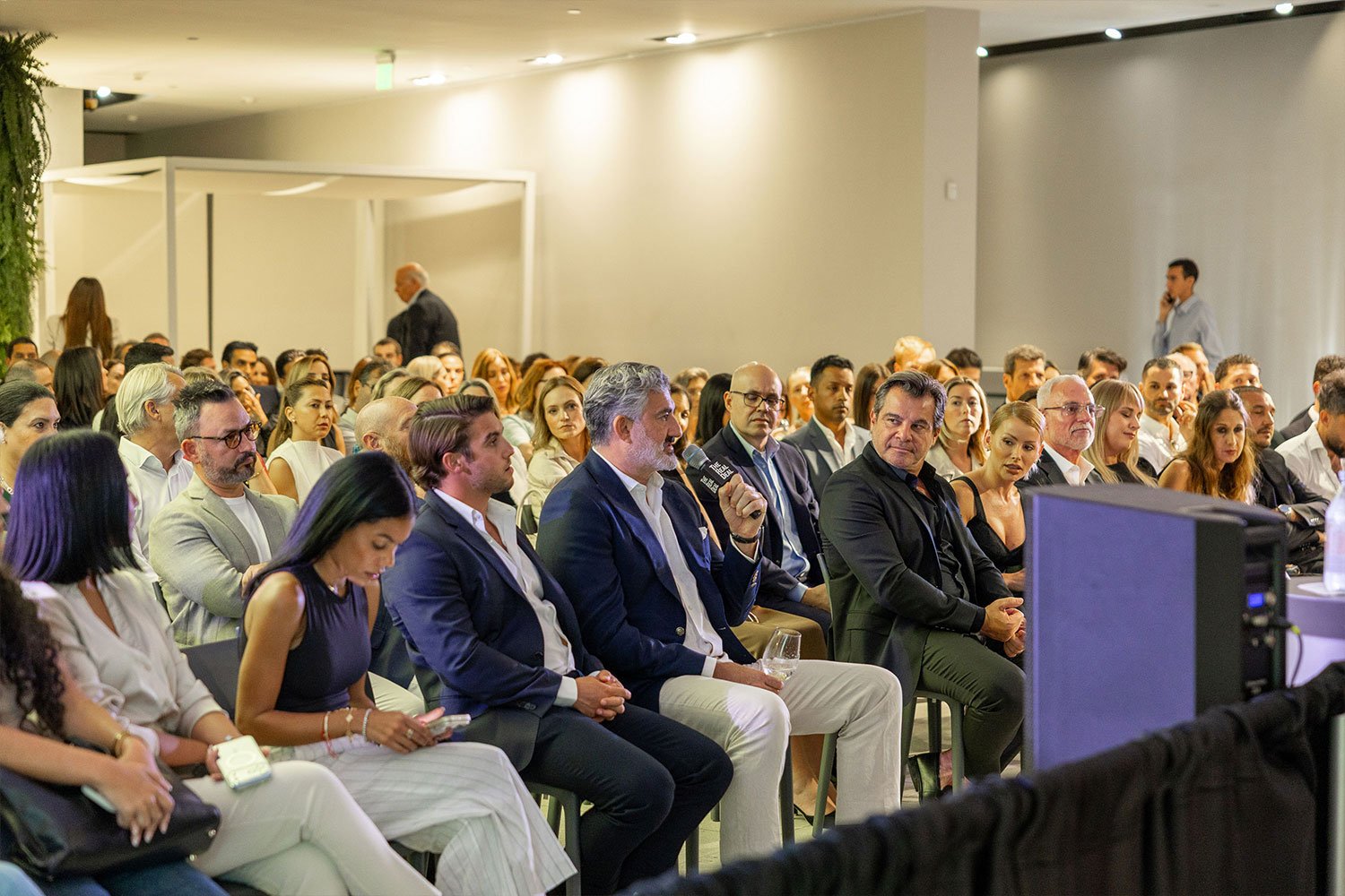 The Real Deal’s Amir Korangy and Artefacto CEO Paulo Bacchi 
