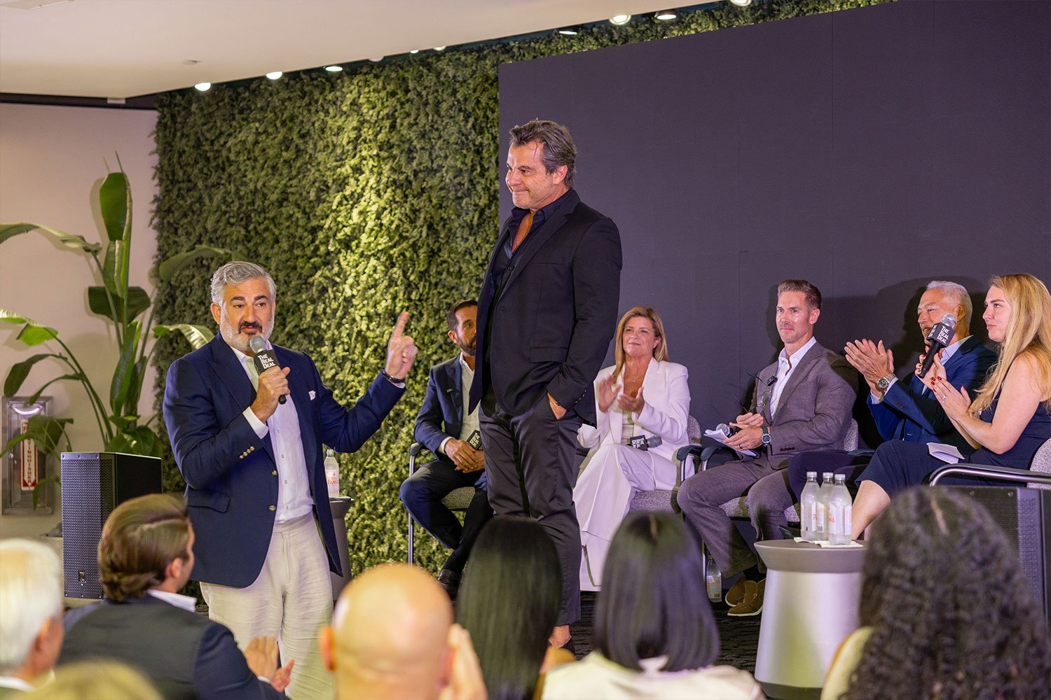 The Real Deal’s Amir Korangy and Artefacto CEO Paulo Bacchi 