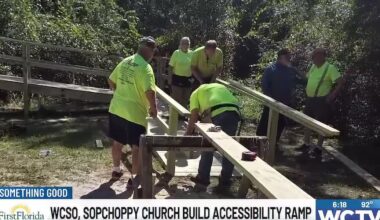 Something Good: WCSO, Sopchoppy Baptist Church build accessibility ramp