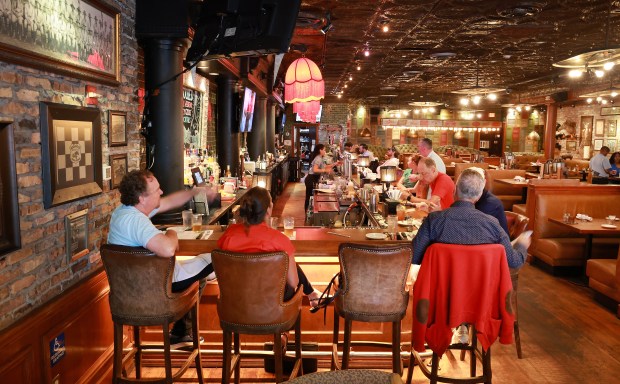 People have lunch at Big City Tavern on Las Olas Boulevard in Fort Lauderdale, Thursday, Sept. 17, 2026. (Carline Jean/South Florida Sun Sentinel)