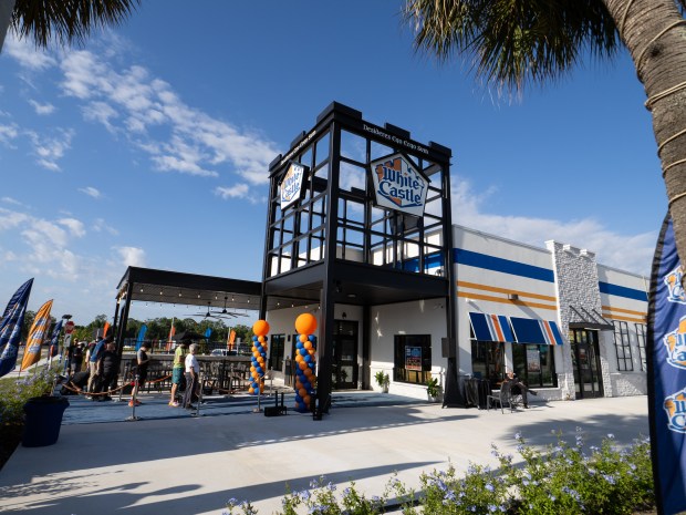 White Castle opened its Kissimmee store next to Old Town in May. (Courtesy of White Castle)