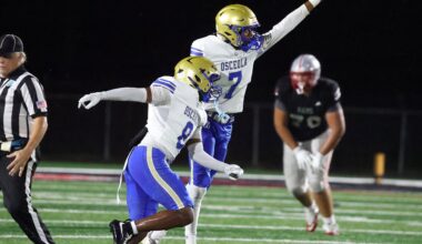 Pictures: Lake Mary vs. Osceola Varsity Football – Orlando Sentinel