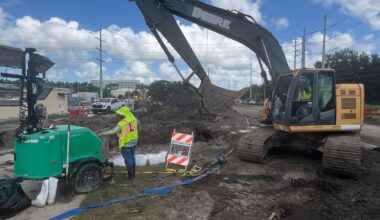 Broken pipe spilt 342,000 gallons of sewage near Aquatica