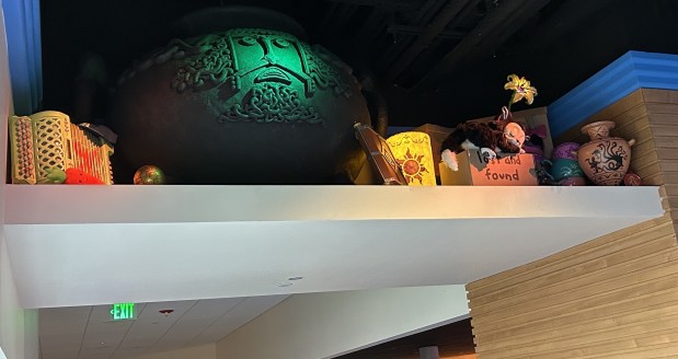 Scenes from inside the Magic of Disney of Animation attraction at Disney's Hollywood Studios theme park. (Dewayne Bevil/Orlando Sentinel)