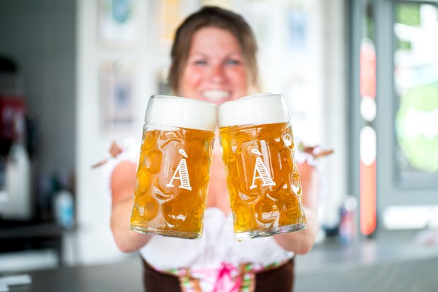 PROST! À La Cart will be pouring a bunch of German-style beers for their 8th Annual Oktoberfest event! (Photo courtesy Christina Petsos/À La Cart)