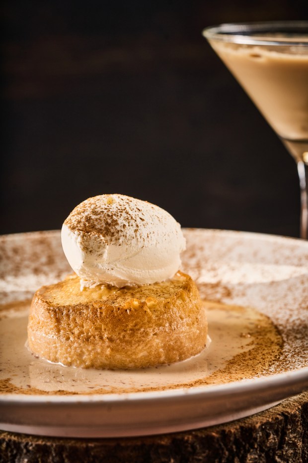 STK at Disney Springs has a slate of pumpkin offerings that includes pumpkin ravioli with crab, a pumpkin spice margarita and more. For traditionalists (and for dessert) there's a pumpkin pie, as well. (Photo courtesy STK)