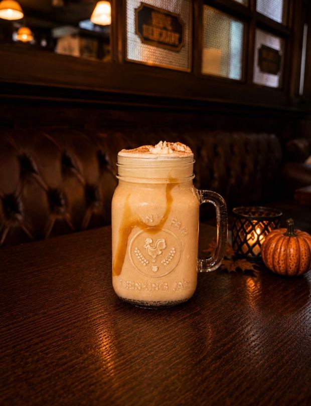 Raglan Road's Irish Pumpkin Shake. (Photo courtesy Raglan Road)