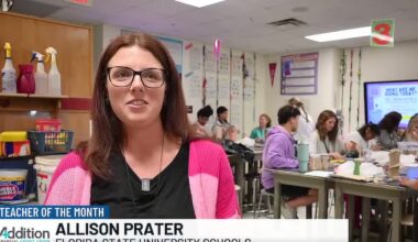 Florida State University Schools teacher named WCTV, Additional Financial ‘Teacher of the Month’