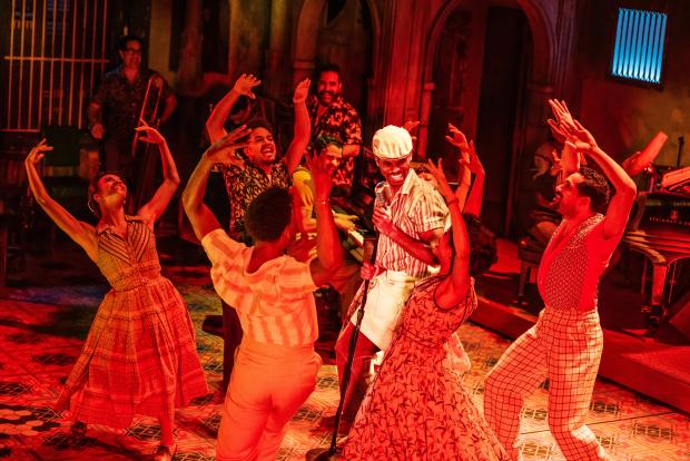 This image released by Polk & Co. shows Wesley Wray with the Broadway company of "Buena Vista Social Club" during a performance in New York. The touriing production of the show is Orlando-bound. (Matthew Murphy/Polk & Co. via AP)
