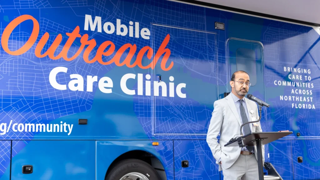 UF Health Jacksonville mobile health unit targets barriers to healthcare