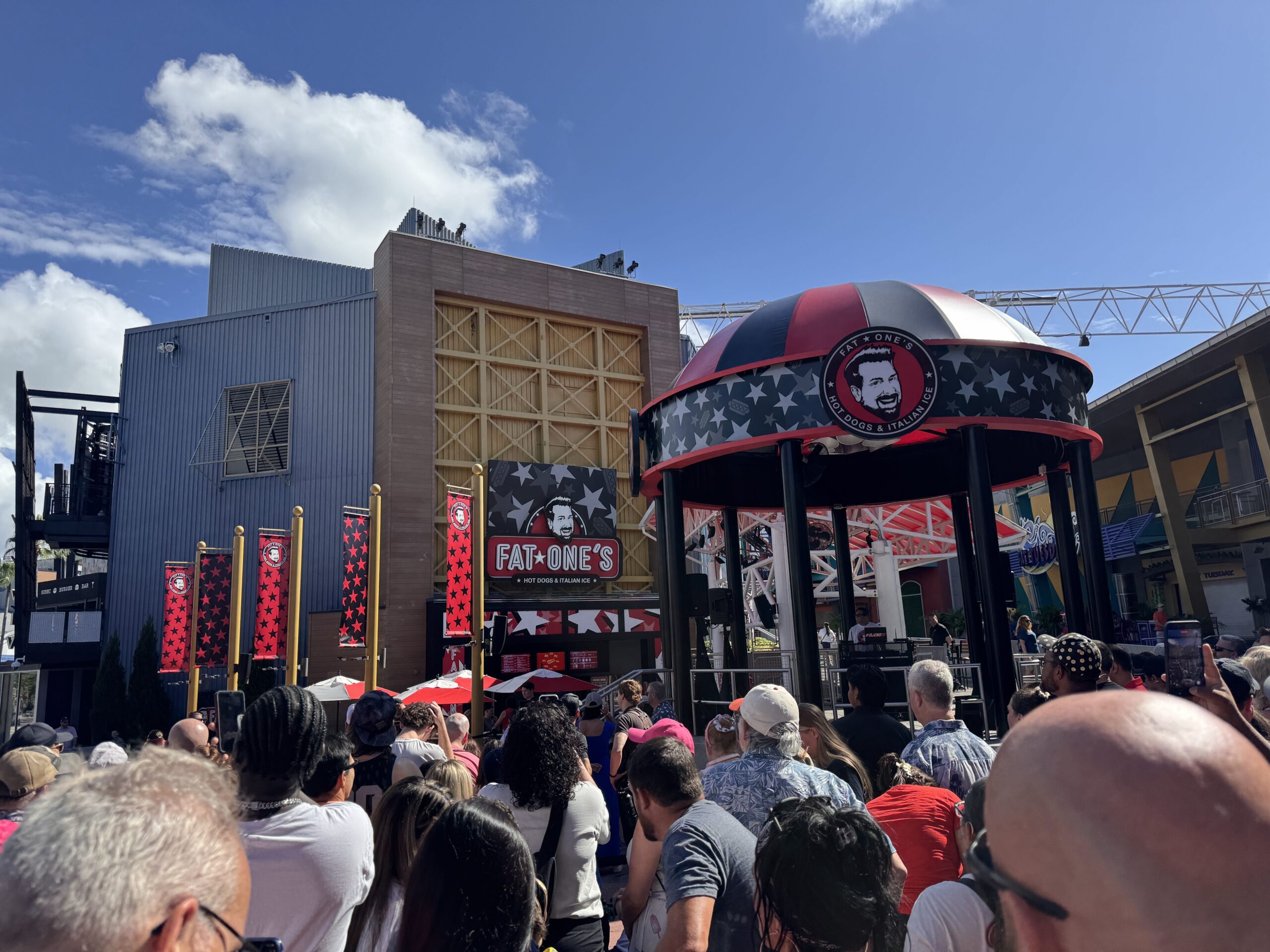 Joey Fatone has gone from performing at Universal Studios Florida to opening his very own restaurant at Universal CityWalk.