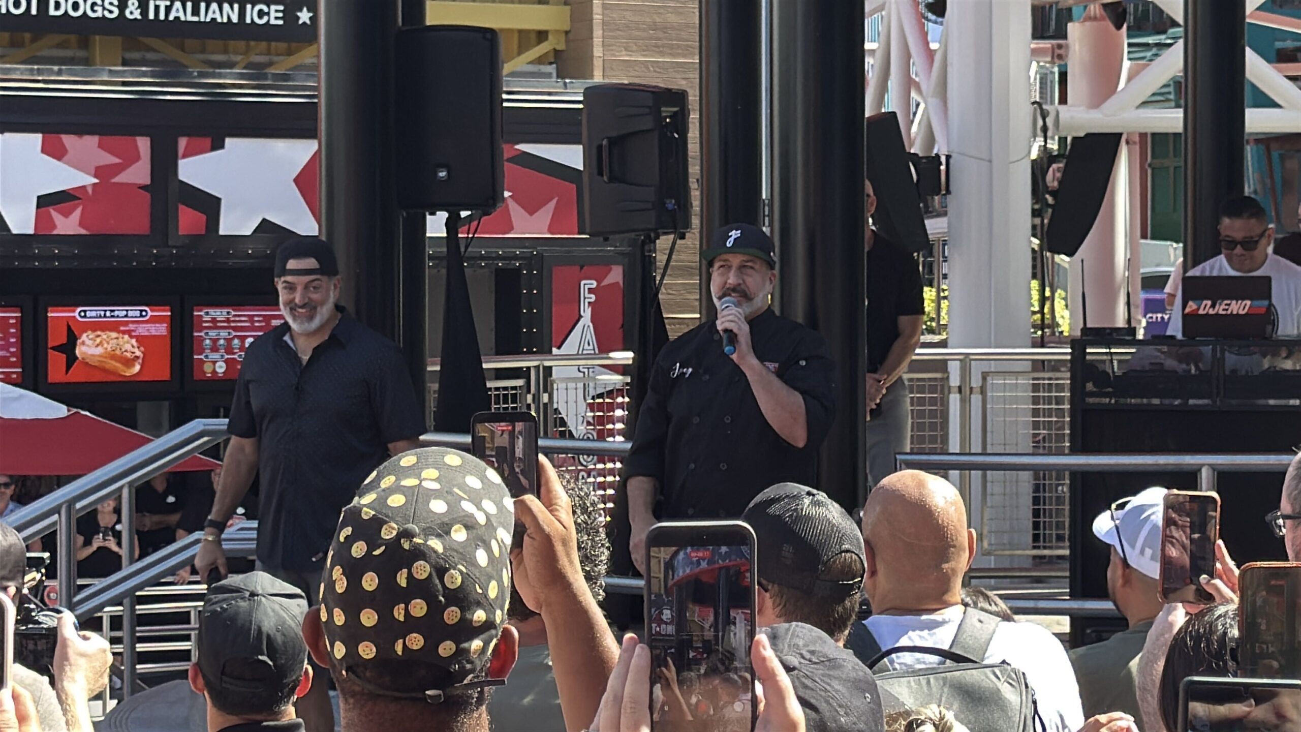 Joey Fatone has gone from performing at Universal Studios Florida to opening his very own restaurant at Universal CityWalk.