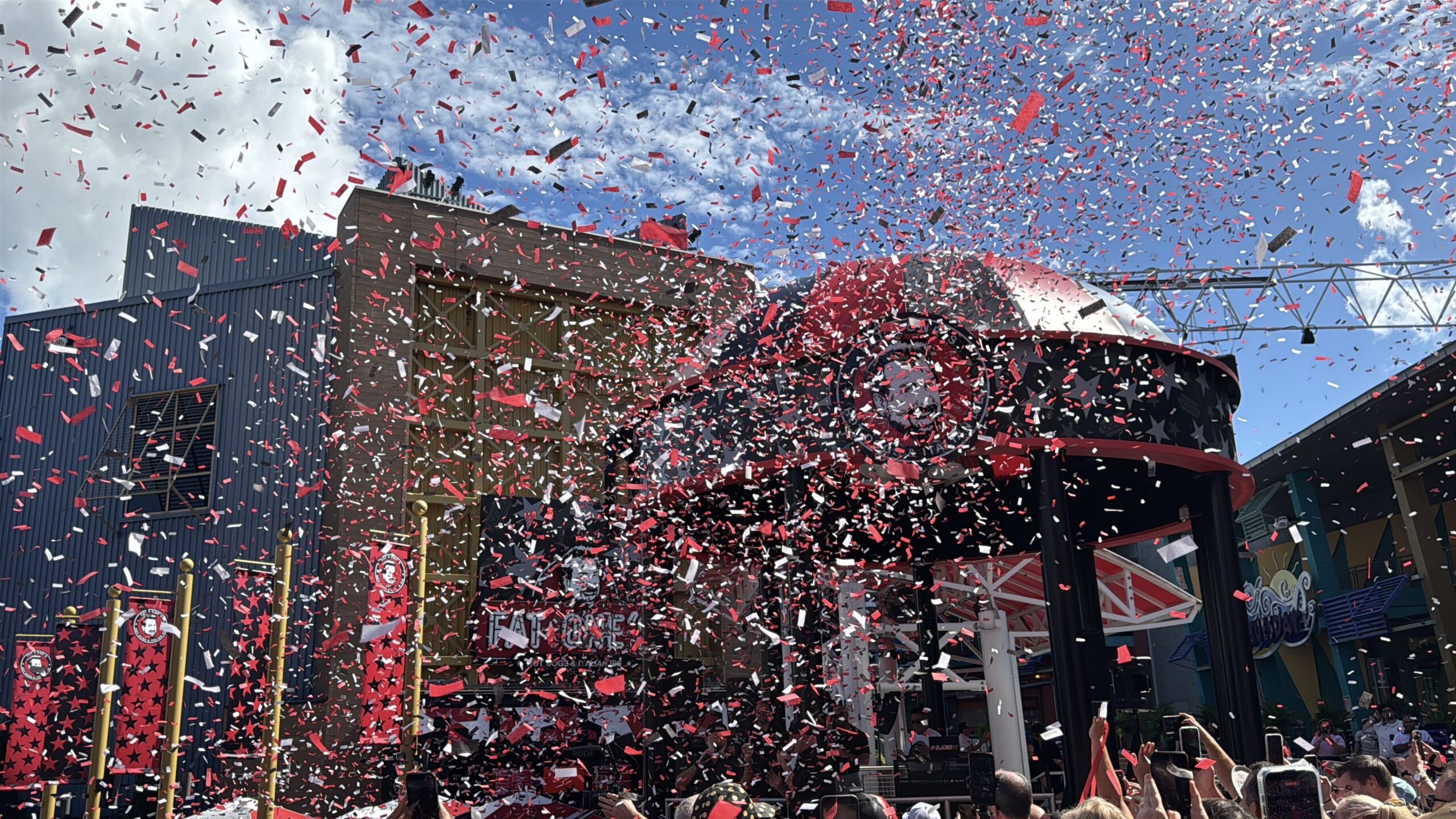 Joey Fatone has gone from performing at Universal Studios Florida to opening his very own restaurant at Universal CityWalk.