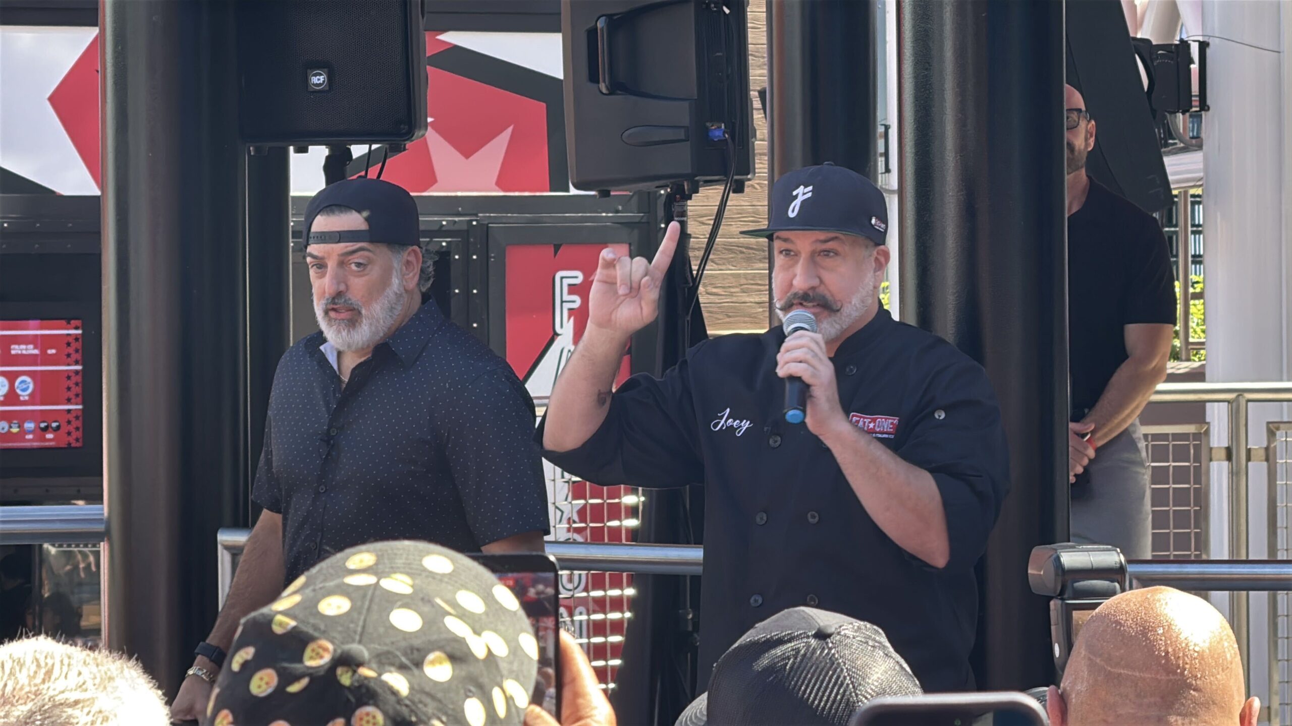 Joey Fatone has gone from performing at Universal Studios Florida to opening his very own restaurant at Universal CityWalk.