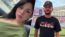 Witnesses identified their friend Juan Carlos (right) and the woman on the left as the victims of the shooting in Little Havana.