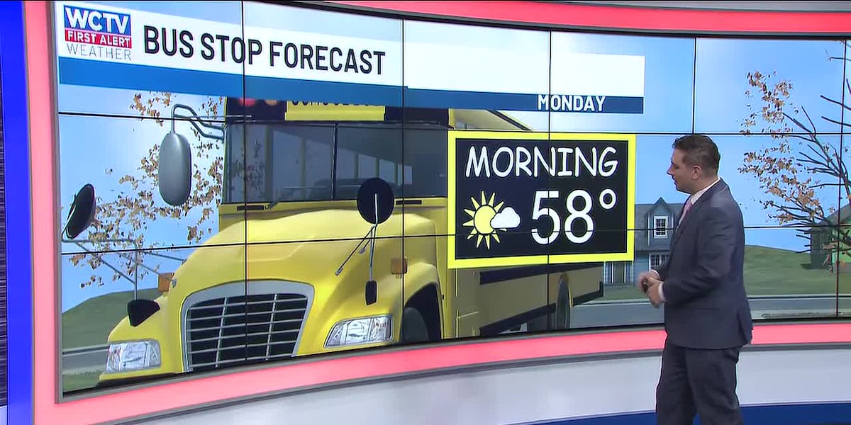 🚍Bus Stop Forecast: Austin is tracking a cool morning, changes midweek for Tallahassee, the Big Bend and South Georgia