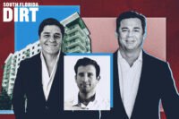 Alta Developers' Raimundo Onetto, CoStar Group's Juan Arias and Adam Adache with Old Town Square I