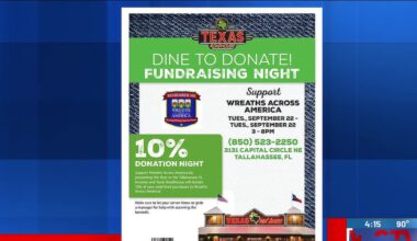 Wreaths Across America hosts fundraiser at Texas Roadhouse