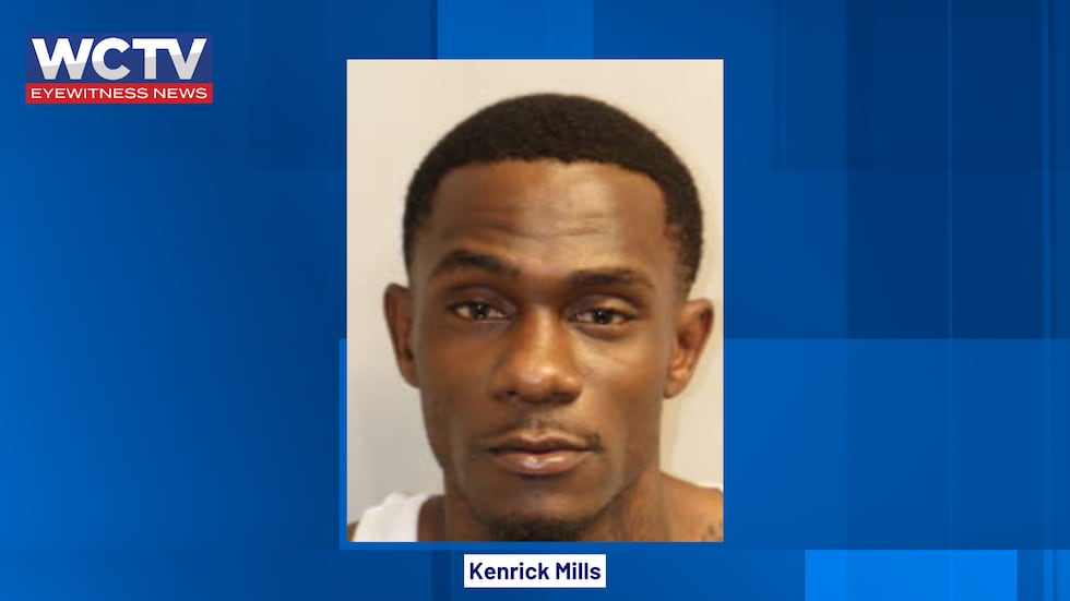Kenrick Mills booking photo