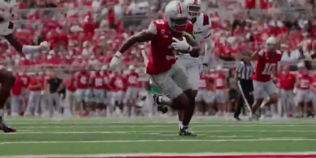 Jacksonville’s Devin McCuin catches touchdown in debut with Ohio State