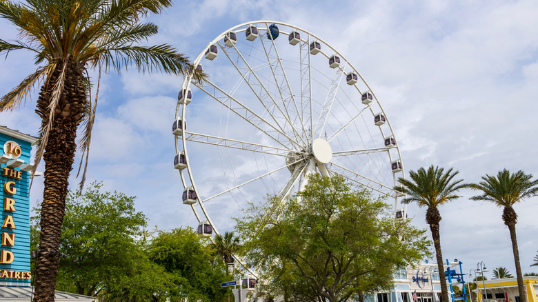 PCB Wheel at Pier Park in Panama City Beach, Florida