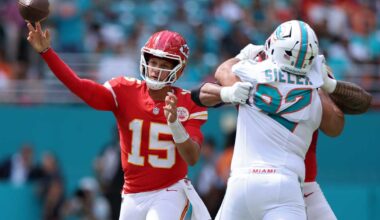 Chiefs beat Dolphins 24-10 after Miami's De'Von Achane exits with injury