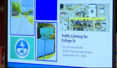 Jacksonville neighbors, leaders consider safety measures on College Street after repeated crashes