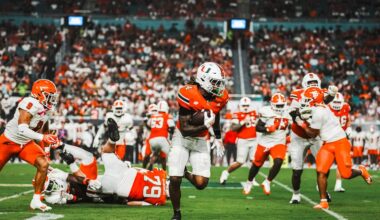 Canes Roll in 77-7 Win over FAMU