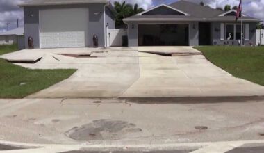 Florida nonprofit steps up to help repair family's sinking driveway