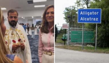 Activist confronts Rep. Maria Elvira Salazar over ‘Alligator Alcatraz’ – NBC 6 South Florida