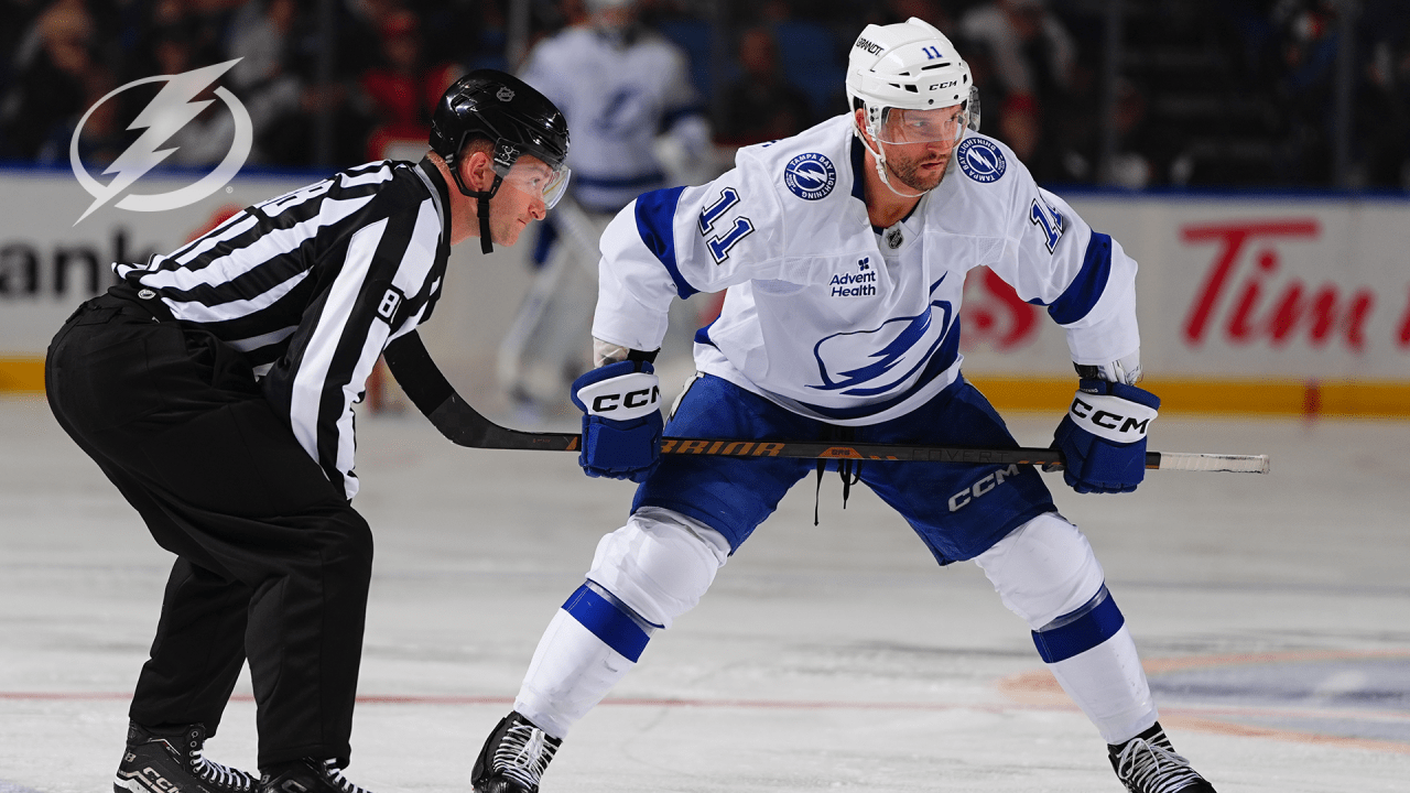 Lightning sign forward Luke Glendening to PTO