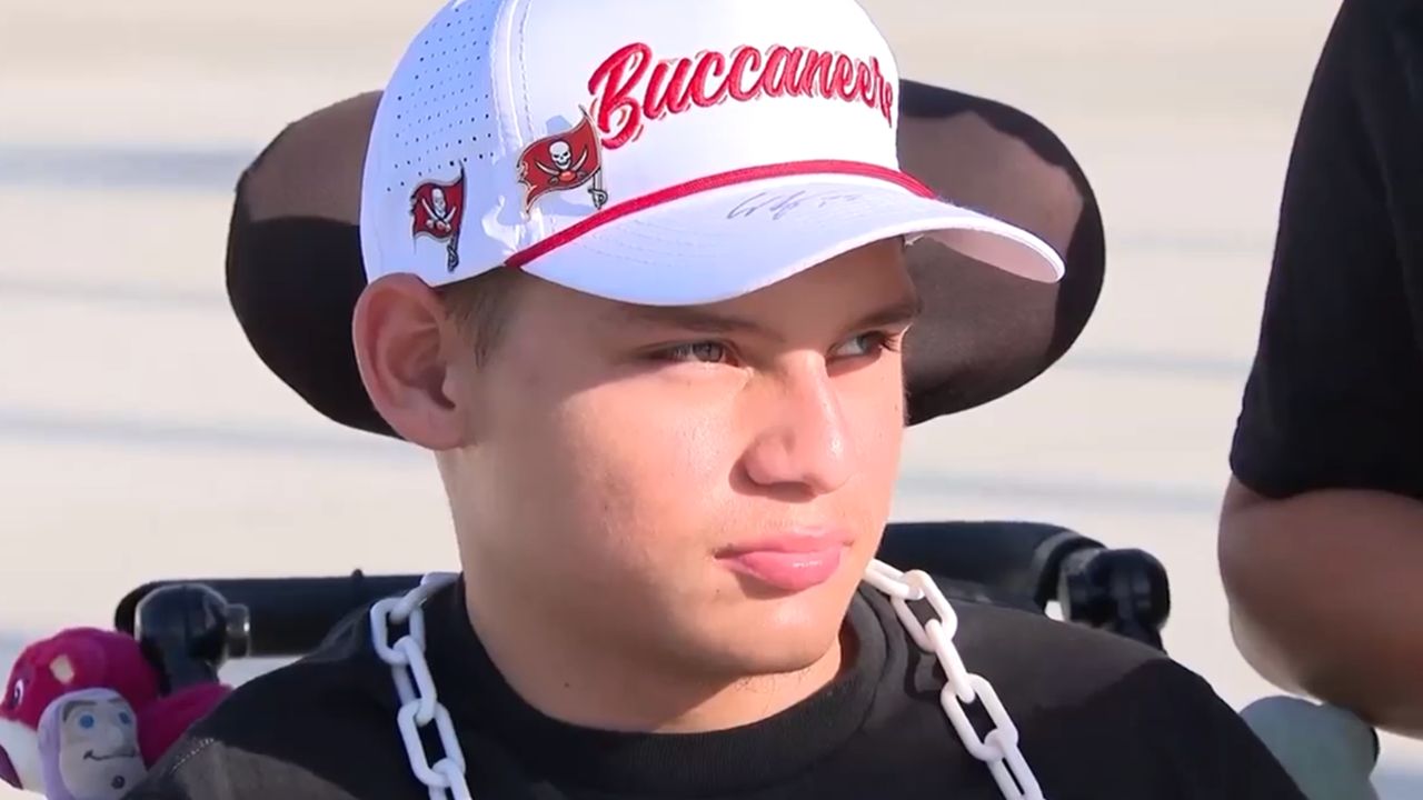 16-year-old has quad-cerebral palsy and attends The Movement School in Largo.
