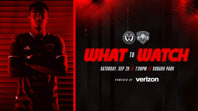 What to watch, powered by Verizon, as Orlando City take on the Philadelphia Union on the road