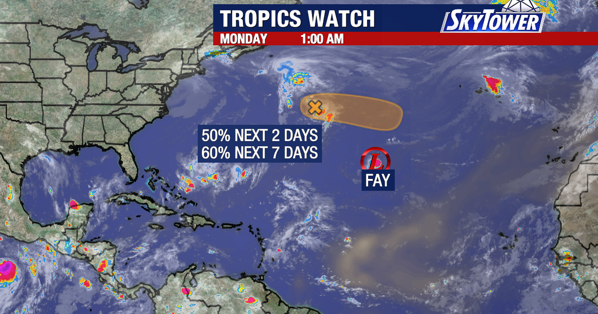 Tropical Depression Fay expected to dissipate as 2 hurricanes target land in Pacific