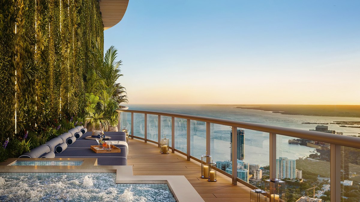 Iconic Luxury Brand Cipriani Unveils Two Miami Penthouses at $53 Million