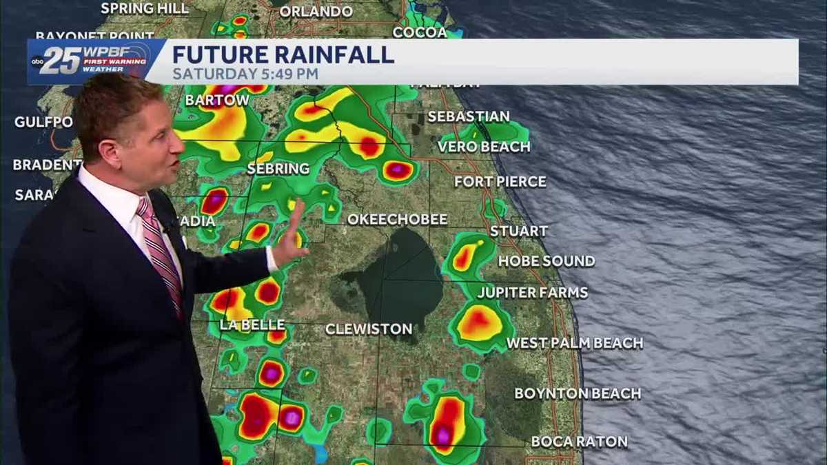 Heavy rain possible for South Florida this Labor Day