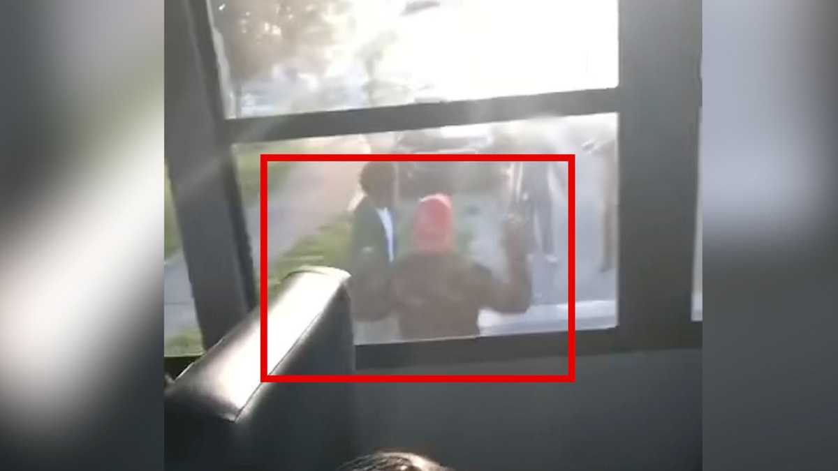 No charges after Florida dad pulls gun on teens at bus stop