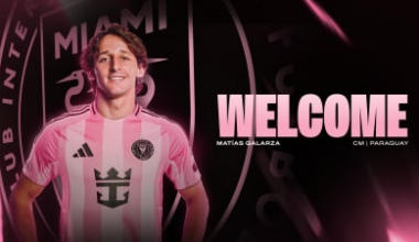 Inter Miami CF Signs Paraguayan Midfielder Matías Galarza on Loan