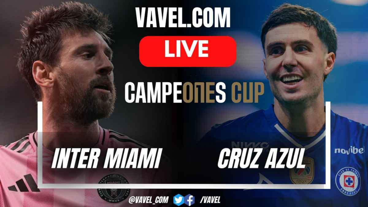 Inter Miami vs Cruz Azul LIVE Updates: Miami, the champion (2-0)