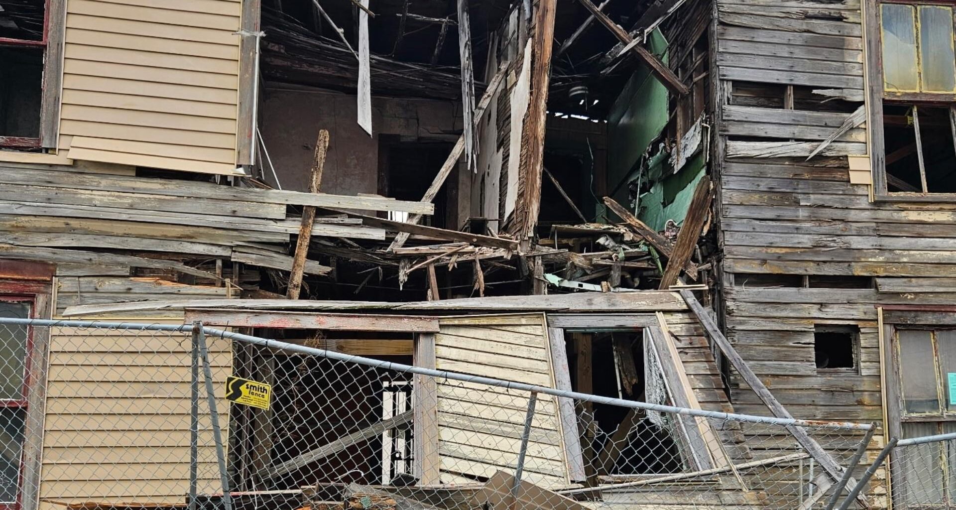 Jackson House suffers another partial collapse weeks after the city commits $1M