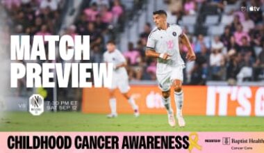 MATCH PREVIEW: Inter Miami CF Hosts Nashville SC This Saturday