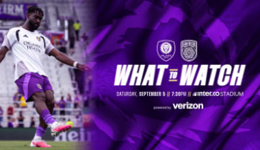 What to watch, powered by Verizon, as Orlando City host San Diego FC for the first time