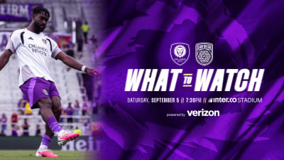 What to watch, powered by Verizon, as Orlando City host San Diego FC for the first time