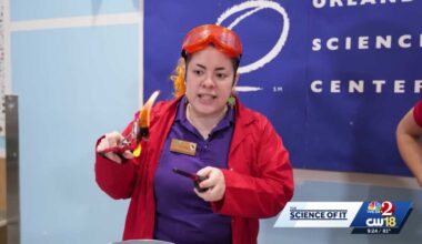 Burning up with imagination at the Orlando Science Center