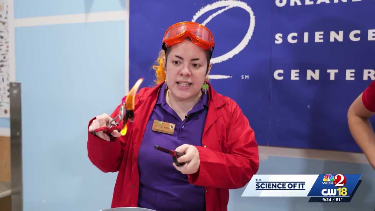 Burning up with imagination at the Orlando Science Center