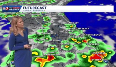 Tracking Saturday storms favoring the Orlando Metro| Forecast 9/12