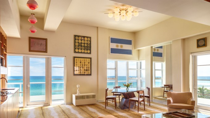 This $7 Million Miami Beach Penthouse Is Crowned by a Gigantic Rooftop